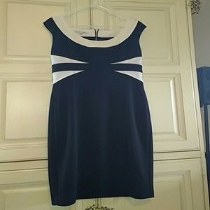 Black and white size 14 dress